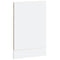 vidaXL Dishwasher Panel Lucca Sonoma Oak Engineered Wood