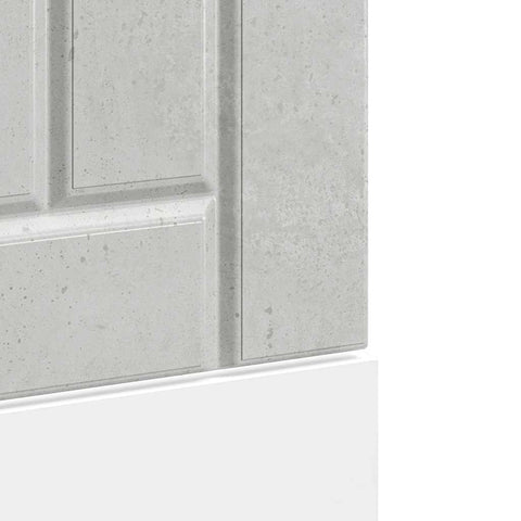 vidaXL Dishwasher Panel Lucca Concrete Grey Engineered Wood