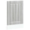 vidaXL Dishwasher Panel Lucca Grey Sonoma Engineered Wood