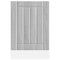 vidaXL Dishwasher Panel Lucca Grey Sonoma Engineered Wood