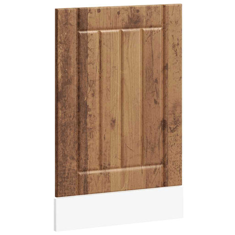 vidaXL Dishwasher Panel Lucca Old Wood Engineered Wood