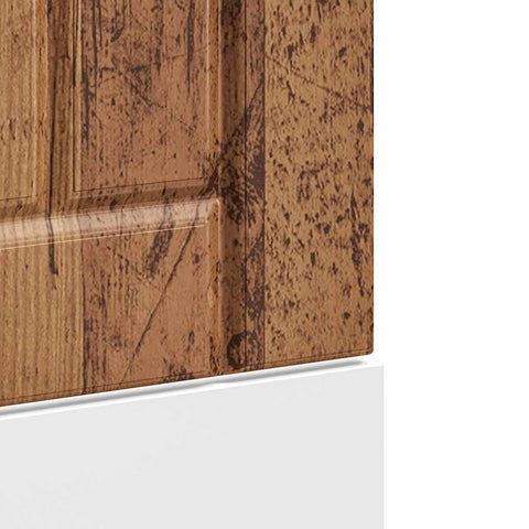 vidaXL Dishwasher Panel Lucca Old Wood Engineered Wood