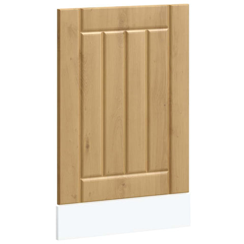 vidaXL Dishwasher Panel Lucca Artisan Oak Engineered Wood