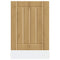 vidaXL Dishwasher Panel Lucca Artisan Oak Engineered Wood