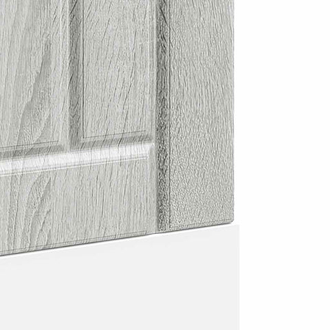 vidaXL Dishwasher Panel Lucca Grey Sonoma Engineered Wood