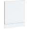 vidaXL Dishwasher Panel Lucca Old Wood Engineered Wood