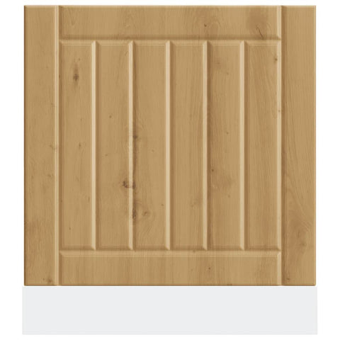 vidaXL Dishwasher Panel Lucca Artisan Oak Engineered Wood