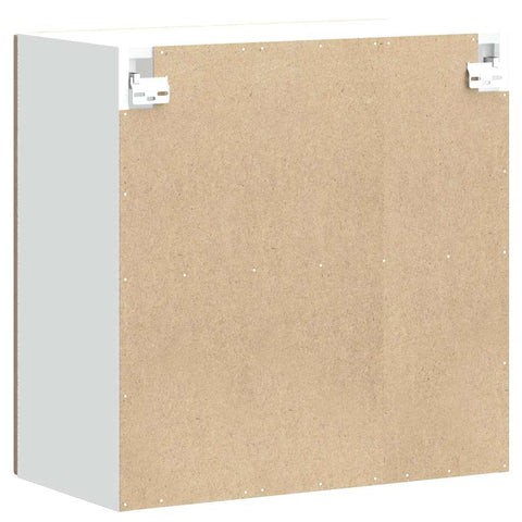 vidaXL Kitchen Wall Cabinet with Glass Door Lucca Sonoma Oak Engineered Wood