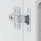 vidaXL Kitchen Wall Cabinet with Glass Door Lucca Grey Sonoma Engineered Wood