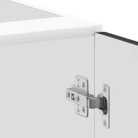 vidaXL Kitchen Base Cabinet Porto Black Engineered Wood