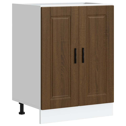 vidaXL Kitchen Base Cabinet Porto Brown Oak Engineered Wood