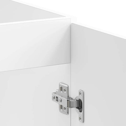 vidaXL Sink Base Cabinet "Porto" White 80x46x81.5 cm Engineered Wood