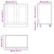 vidaXL Sink Base Cabinet "Porto" White 80x46x81.5 cm Engineered Wood