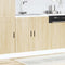 vidaXL Sink Base Cabinet "Porto" Sonoma Oak 80x46x81.5 cm Engineered Wood