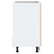 vidaXL Sink Base Cabinet "Porto" Sonoma Oak 80x46x81.5 cm Engineered Wood