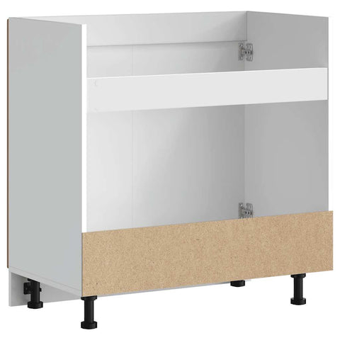vidaXL Sink Base Cabinet "Porto" Sonoma Oak 80x46x81.5 cm Engineered Wood