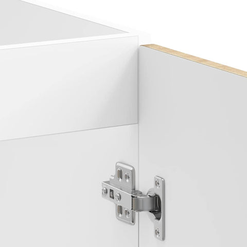 vidaXL Sink Base Cabinet "Porto" Sonoma Oak 80x46x81.5 cm Engineered Wood