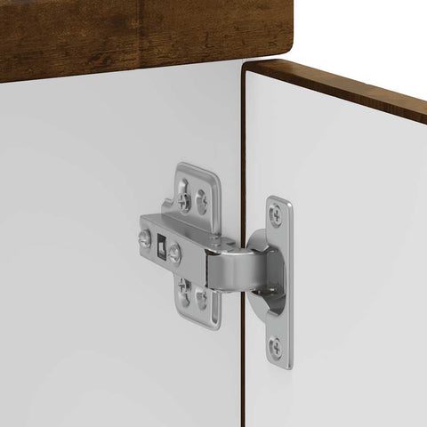 vidaXL Kitchen Base Cabinet Porto Smoked Oak Engineered Wood