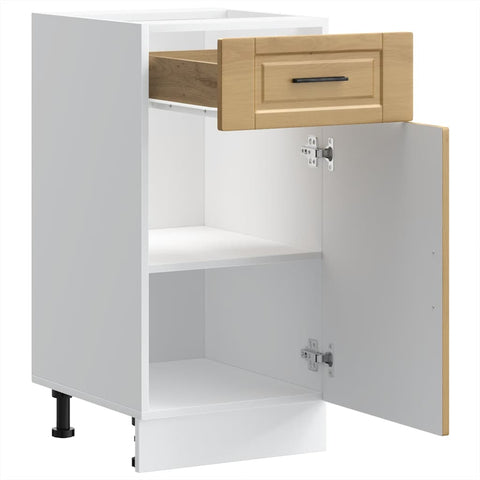 vidaXL Kitchen Base Cabinet Porto Artisan Oak Engineered Wood