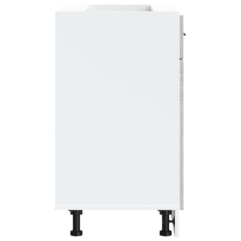 vidaXL Kitchen Base Cabinet Porto Grey Sonoma Engineered Wood