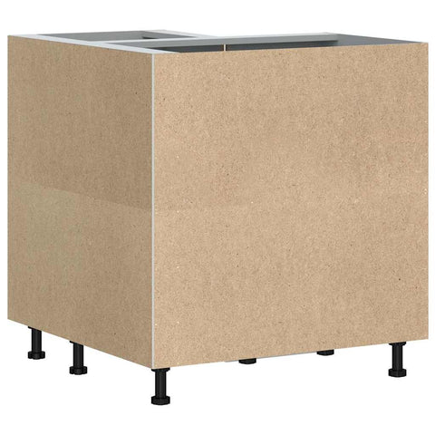 vidaXL Kitchen Corner Base Cabinet Porto Concrete Grey Engineered Wood