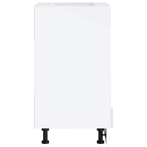 vidaXL Oven Cabinet Porto High Gloss White Engineered Wood