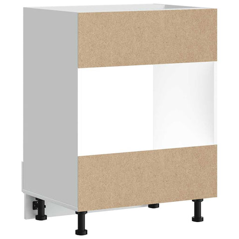 vidaXL Oven Cabinet Porto High Gloss White Engineered Wood