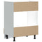 vidaXL Oven Cabinet Porto Sonoma Oak Engineered Wood
