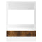 vidaXL Oven Cabinet Porto Smoked Oak Engineered Wood