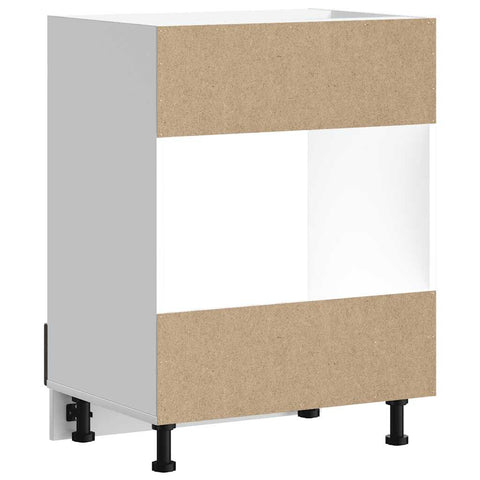 vidaXL Oven Cabinet Porto Smoked Oak Engineered Wood