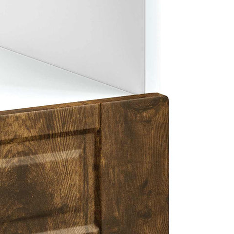 vidaXL Oven Cabinet Porto Smoked Oak Engineered Wood