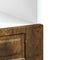 vidaXL Oven Cabinet Porto Smoked Oak Engineered Wood