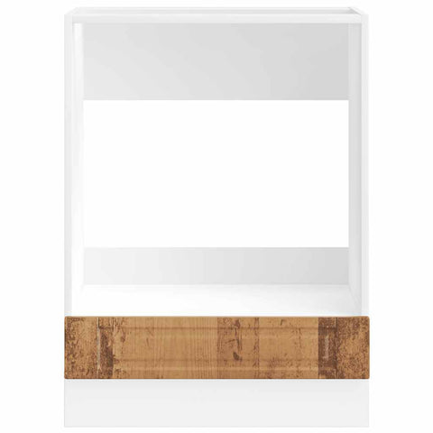 vidaXL Oven Cabinet Porto Old Wood Engineered Wood