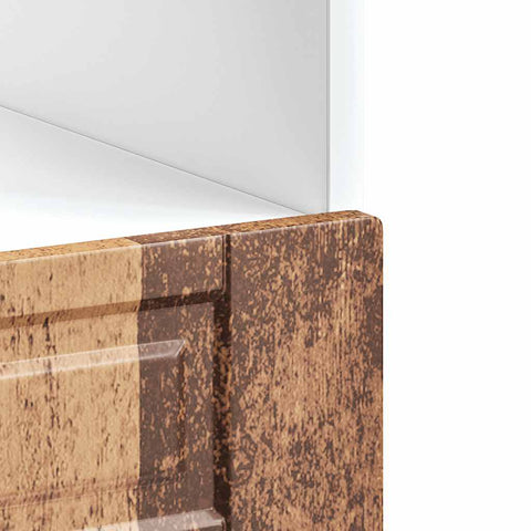 vidaXL Oven Cabinet Porto Old Wood Engineered Wood