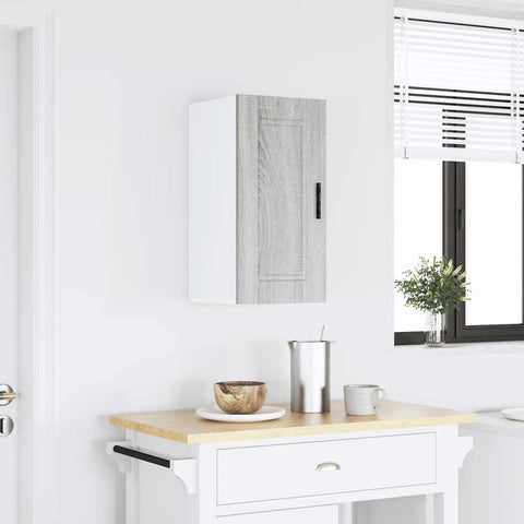 vidaXL Kitchen Wall Cabinet Porto Grey Sonoma Engineered Wood
