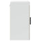 vidaXL Kitchen Wall Cabinet Porto High Gloss White Engineered Wood
