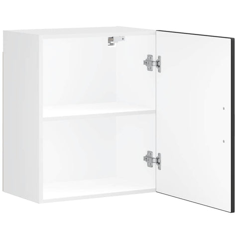 vidaXL Kitchen Wall Cabinet Porto Black Engineered Wood