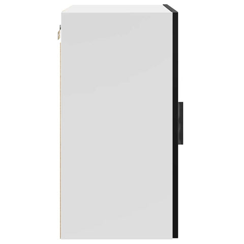vidaXL Kitchen Wall Cabinet Porto Black Engineered Wood