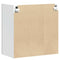 vidaXL Kitchen Wall Cabinet Porto High Gloss White Engineered Wood