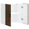 vidaXL Kitchen Wall Cabinet Porto Concrete Grey Engineered Wood