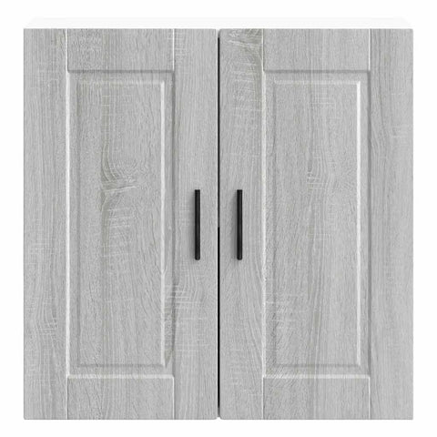 vidaXL Kitchen Wall Cabinet Porto Grey Sonoma Engineered Wood