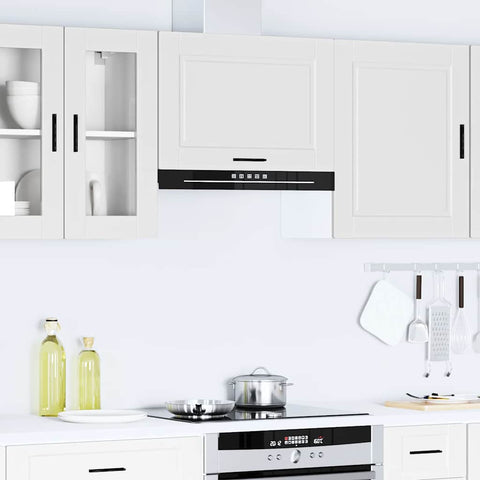 vidaXL Kitchen Wall Cabinet Porto White Engineered Wood