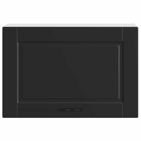 vidaXL Kitchen Wall Cabinet Porto Black Engineered Wood