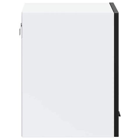 vidaXL Kitchen Wall Cabinet Porto Black Engineered Wood