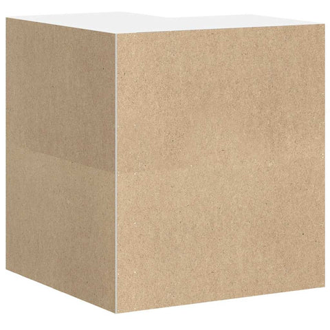 vidaXL Kitchen Wall Corner Cabinet Porto White Engineered Wood