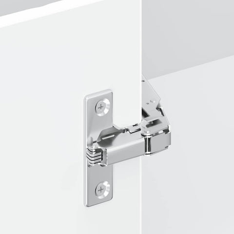 vidaXL Kitchen Wall Corner Cabinet Porto White Engineered Wood