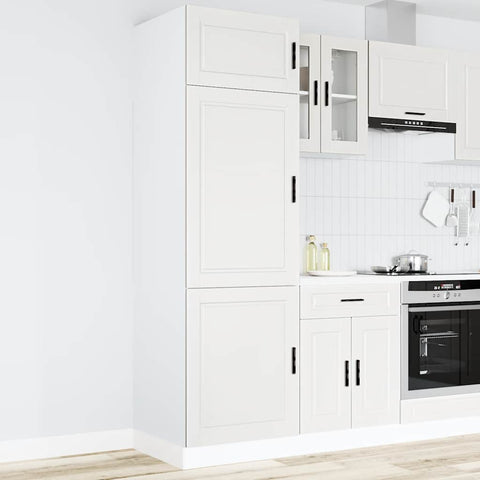 vidaXL Kitchen Cupboard "Porto" White Engineered Wood