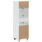 vidaXL Kitchen Cupboard "Porto" Black Engineered Wood