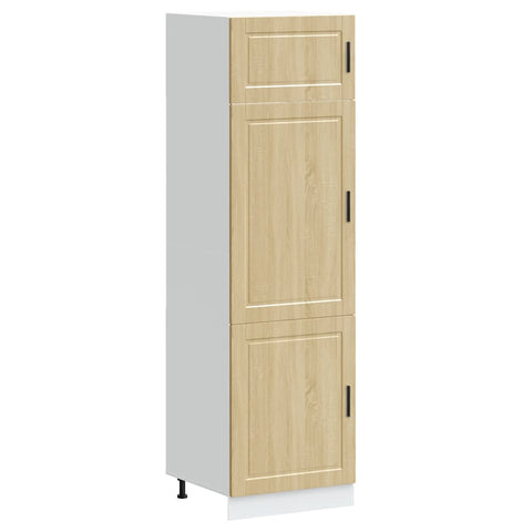 vidaXL Kitchen Cupboard "Porto" Sonoma Oak Engineered Wood