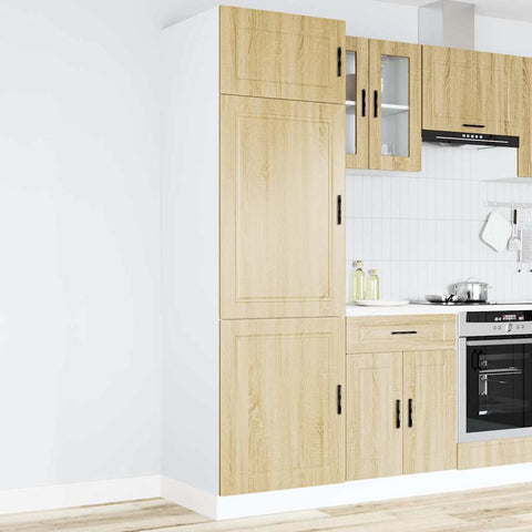 vidaXL Kitchen Cupboard "Porto" Sonoma Oak Engineered Wood